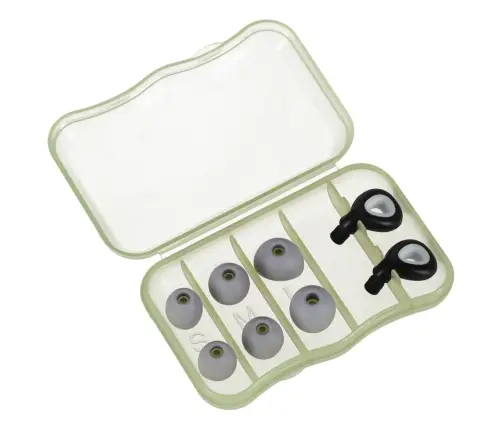 Ausu aizbāžņi silikona aizbāžņi trokšņu samazināšanai 3 izmēru komplekts