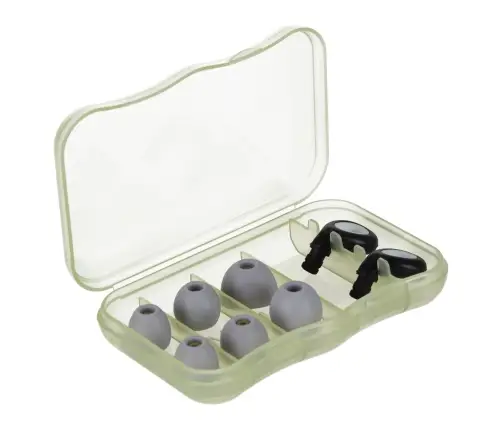 Ausu aizbāžņi silikona aizbāžņi trokšņu samazināšanai 3 izmēru komplekts