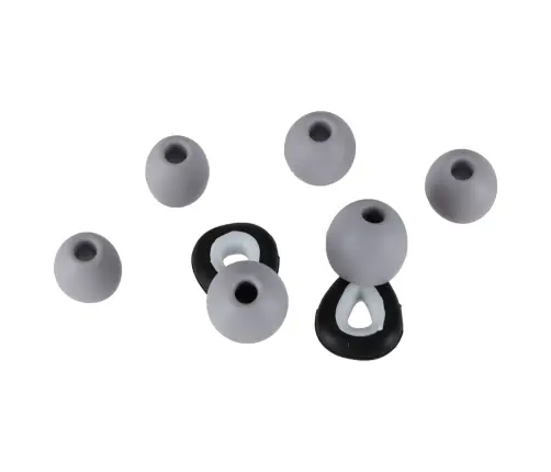 Ausu aizbāžņi silikona aizbāžņi trokšņu samazināšanai 3 izmēru komplekts