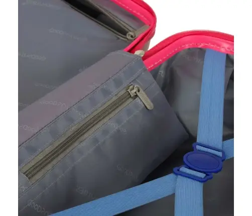 Bērnu ceļojumu koferis uz riteņiem rokas bagāžai vienradzis