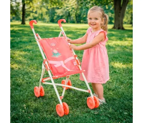 Baby Annabell saliekamais bērnu leļļu ratiņi