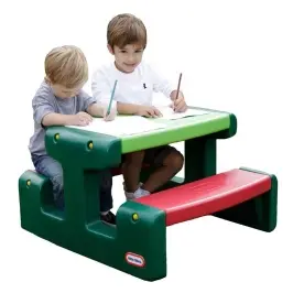 Little Tikes Jr Picnic Table - Evergreen