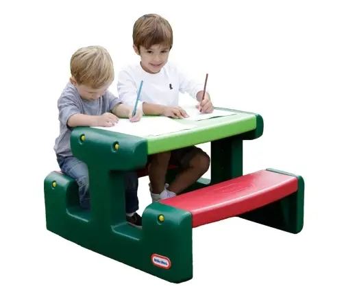 Little Tikes Jr Picnic Table - Evergreen