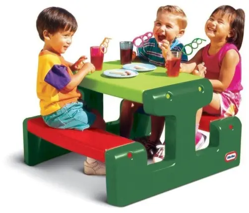 Little Tikes Jr Picnic Table - Evergreen