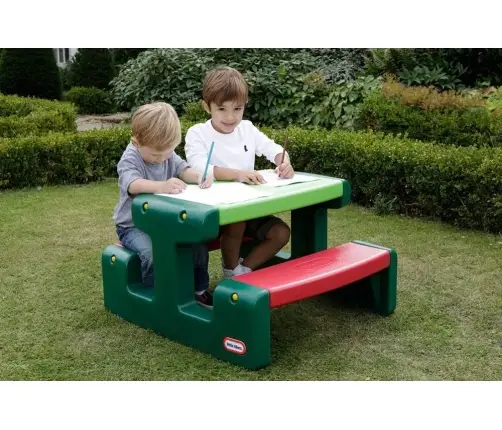 Little Tikes Jr Picnic Table - Evergreen