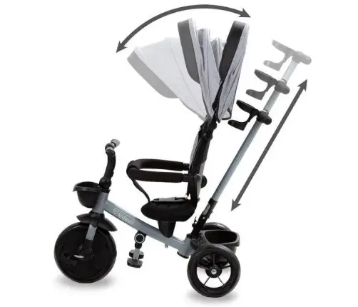 Kidwell Three Wheel Bike Axel Titanium Grey ROTRAXE02A0