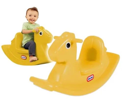 Little Tikes Konik Bujak Żółty Koń na Biegunach 174216
