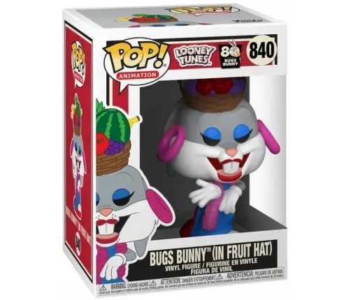 Funko POP! Animation Bugs Bunny In Fruit Hat Looney Tunes 840
