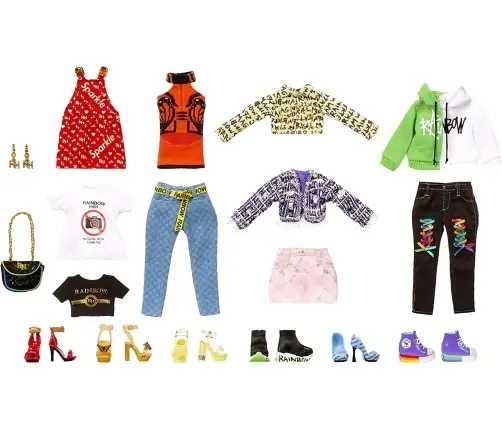 574323EUC Rainbow High Deluxe Fashion Closet