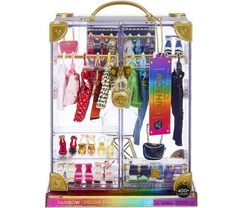 574323EUC Rainbow High Deluxe Fashion Closet