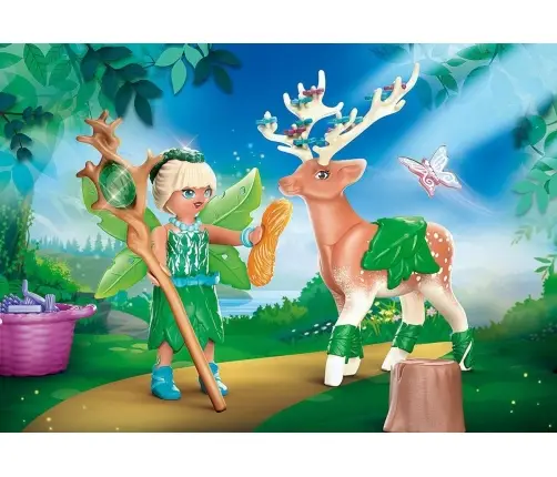 Playmobil Forest Fairy z Tajemniczym Zwierzątkiem 70806