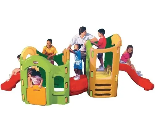 Little Tikes 8-in-1 Adjustable Playground - Natural (