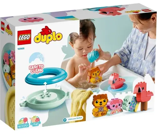 LEGO Duplo Zabawa w Kąpieli Pływająca Wyspa Ze Zwierzątkami 10966