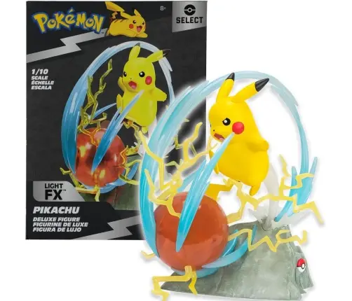 Pokemon Figurka Kolekcjonerska Pikachu Podświetlana 2370