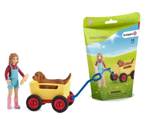 Schleich 42543 Wózek dla Psów Farm World
