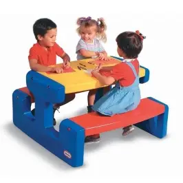 Little Tikes Large Picnic Table - Primary