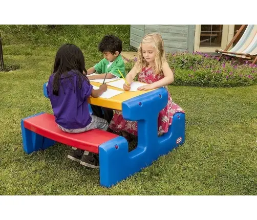 Little Tikes Large Picnic Table - Primary