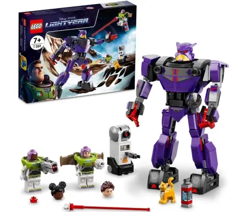 LEGO Disney and Pixar Buzz Astral Starcie z Zurgiem 76831