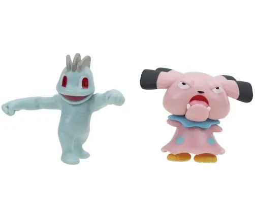 Pokemon Machop i Snubbull Figurka Kolekcjonerska Battle Figure Pack 2634