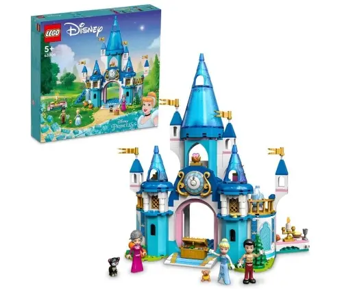 LEGO Disney Zamek Kopciuszka i księcia z bajki 43206
