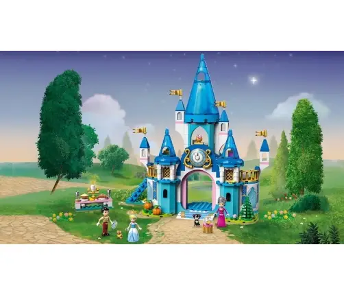 LEGO Disney Zamek Kopciuszka i księcia z bajki 43206