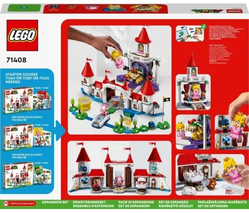LEGO Mario Zamek Peach - zestaw rozszerzający 71408