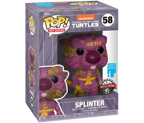 Funko POP! Art Żółwie Ninja Splinter Edycja Specjalna 58 60107