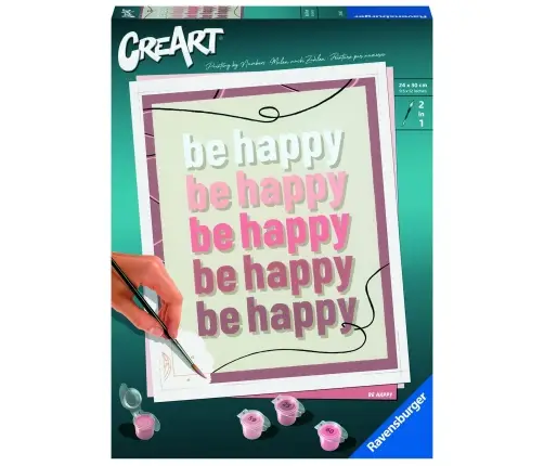 CreArt Be Happy D/F/I/NL/EN/E 23544