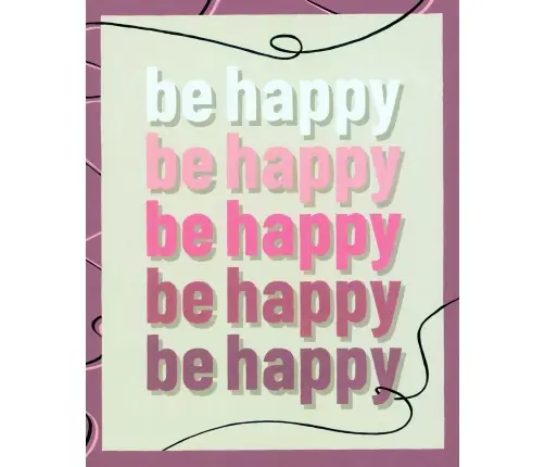 CreArt Be Happy D/F/I/NL/EN/E 23544