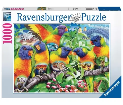 Ravensburger puzzle Land of the Lorikeet 1000p 16815