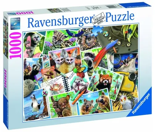 Ravensburger Puzzle Travellers Animal Journal 1000pc 17322