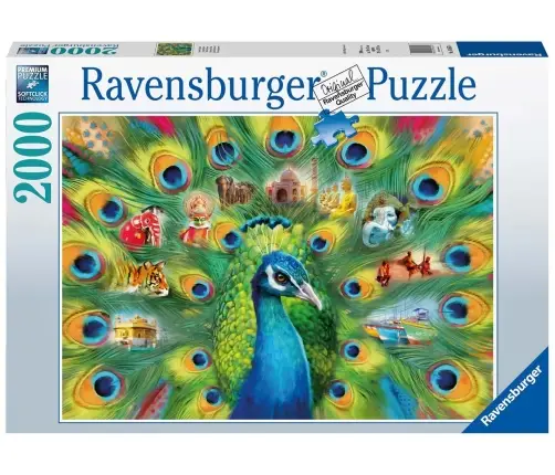 Ravensburger puzzle Land of the Peacock 2000p 16567
