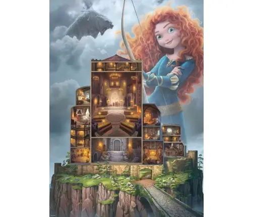 Ravensburger Puzzle Disn.Castles: Merida 1000pc 17335