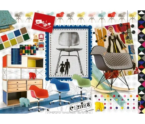 Ravensburger Puzzle Eames Design Spectrum 1000p 16900