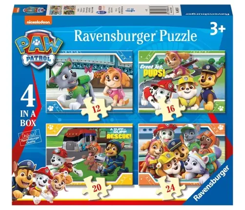 Ravensburger Puzzle Paw Patrol 12/16/20/24p 6936