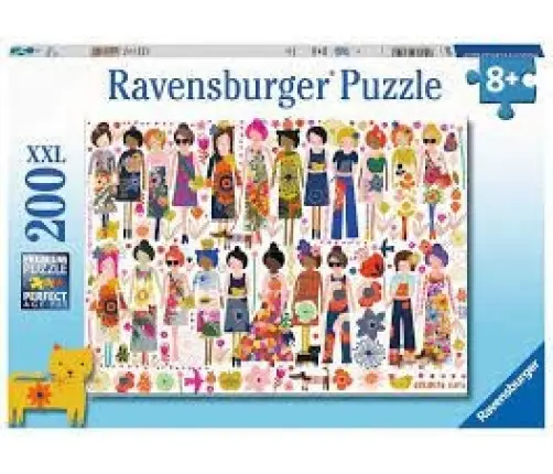Ravensburger Puzzle Flowers and Friends 200 Pc Puzzle 13359