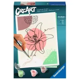 CreArt Floral Line Art 23542