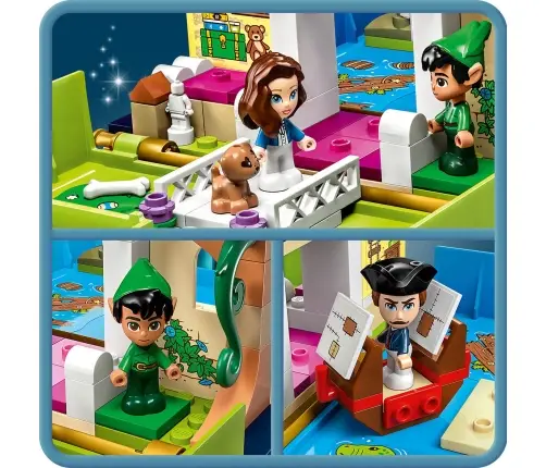 LEGO 43220 Książka z przygodami Piotrusia Pana i Wendy