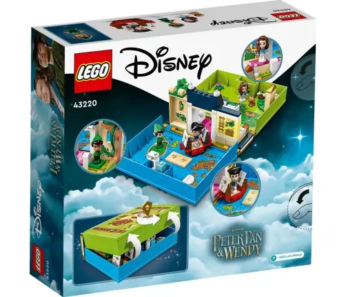 LEGO 43220 Książka z przygodami Piotrusia Pana i Wendy