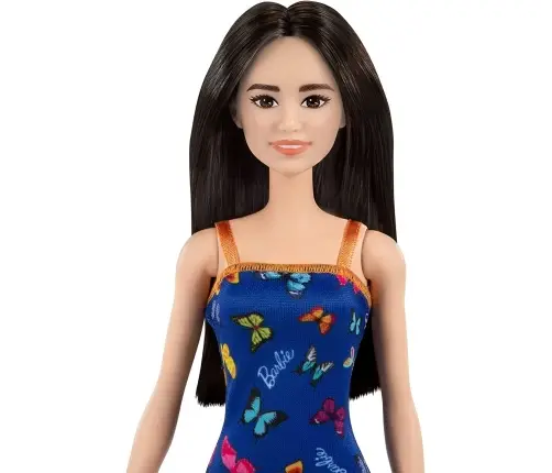 Barbie HBV06 doll blue dress