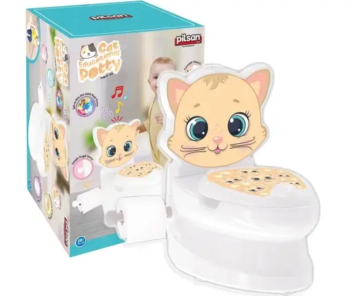 Pilsan Interaktywny Nocnik Toaleta Kotek z Klapą 07563