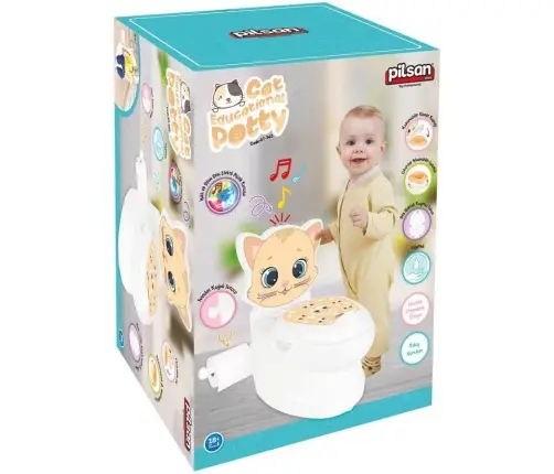 Pilsan Interaktywny Nocnik Toaleta Kotek z Klapą 07563