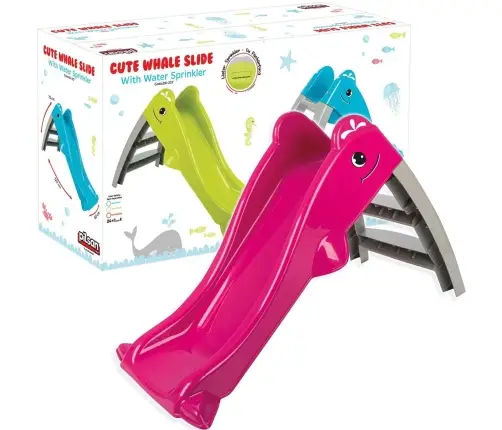 Pilsan Zjeżdżalnia Wodna Delfinek Ślizg 100 cm Różowa 06227