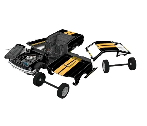 Revell 66 Shelby GT350-H 00220