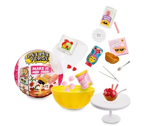 591825EUC MGAs Miniverse- Make It Mini Foods: Diner in PDQ Series 2A