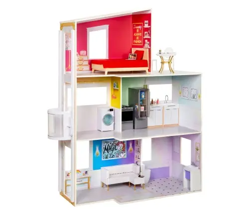 502203EUC Rainbow High Townhouse