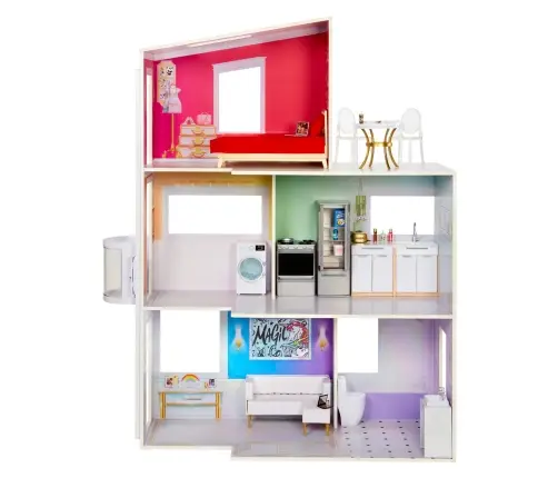 502203EUC Rainbow High Townhouse