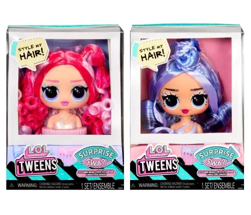593522EUC L.O.L. Surprise Tweens Surprise Swap Styling Head Asst
