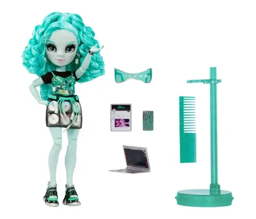 Shadow High Fashion Doll- Green 592808 593225EUC