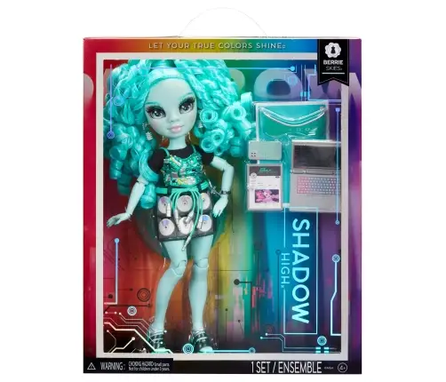 Shadow High Fashion Doll- Green 592808 593225EUC